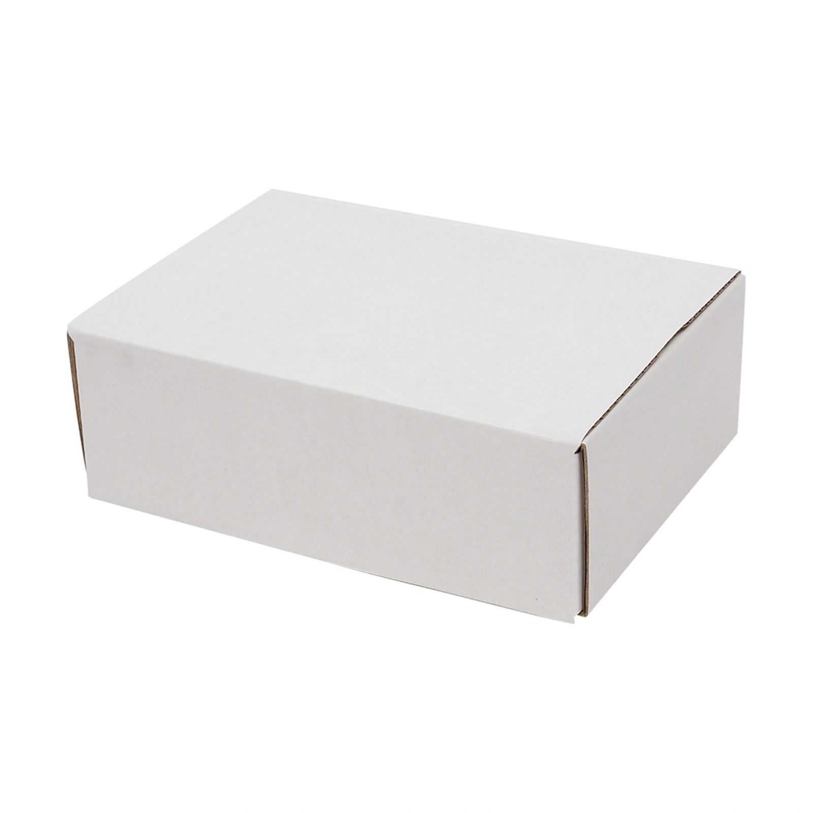 50 Corrugated Paper Boxes 6x4x2 "(15.2 * 10 * 5cm) White Outside and Yellow Inside view 11
