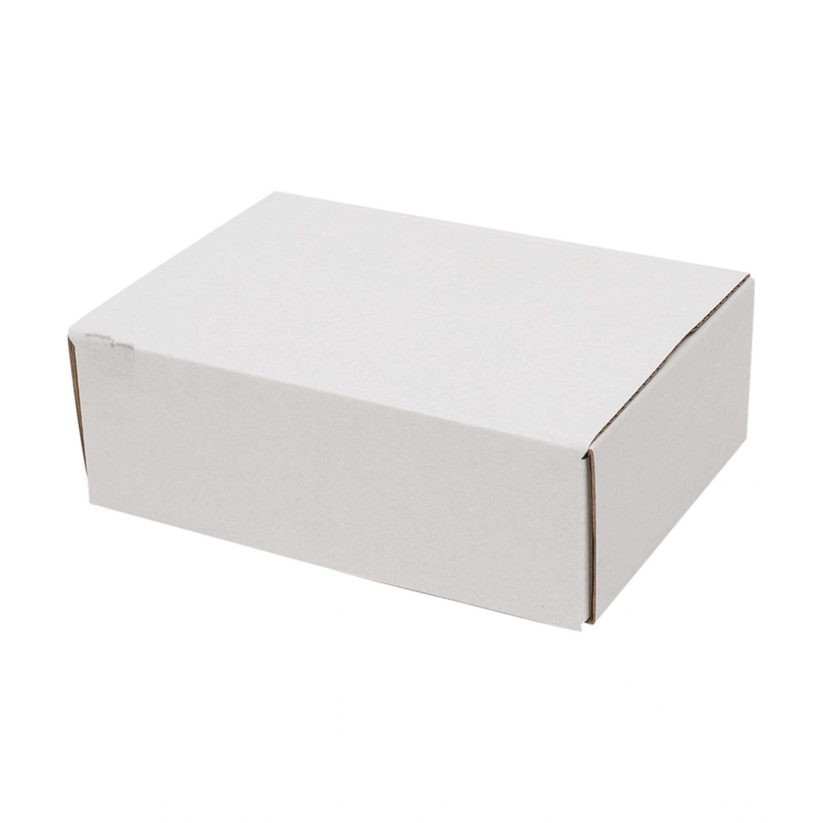 50 Corrugated Paper Boxes 6x4x2 "(15.2 * 10 * 5cm) White Outside and Yellow Inside view 5
