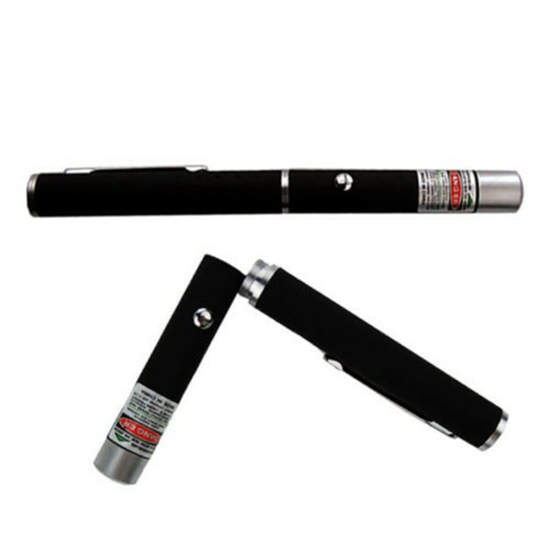 5PCS Laser Pointer Pen 532nm Green Beam 1mW Compact Keychain for Presentation view 2