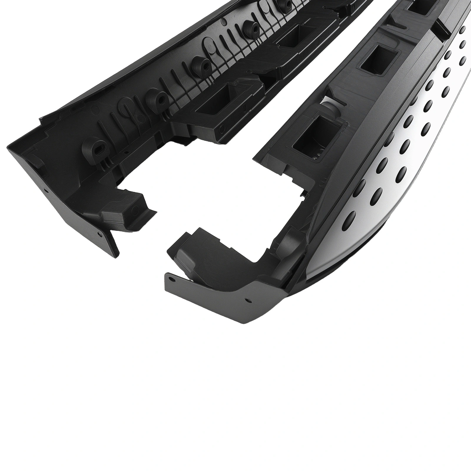 Nerf Bar Side Steps fit for Mercedes ML350 W166 12-15 GLE 16-18 Black Heavy Duty view 2