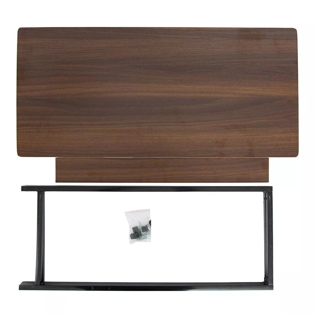 Computer Desk Laptop Study Table, Home Office Workstation Desk, Modern PC Writing Desk with Storage Space view 8