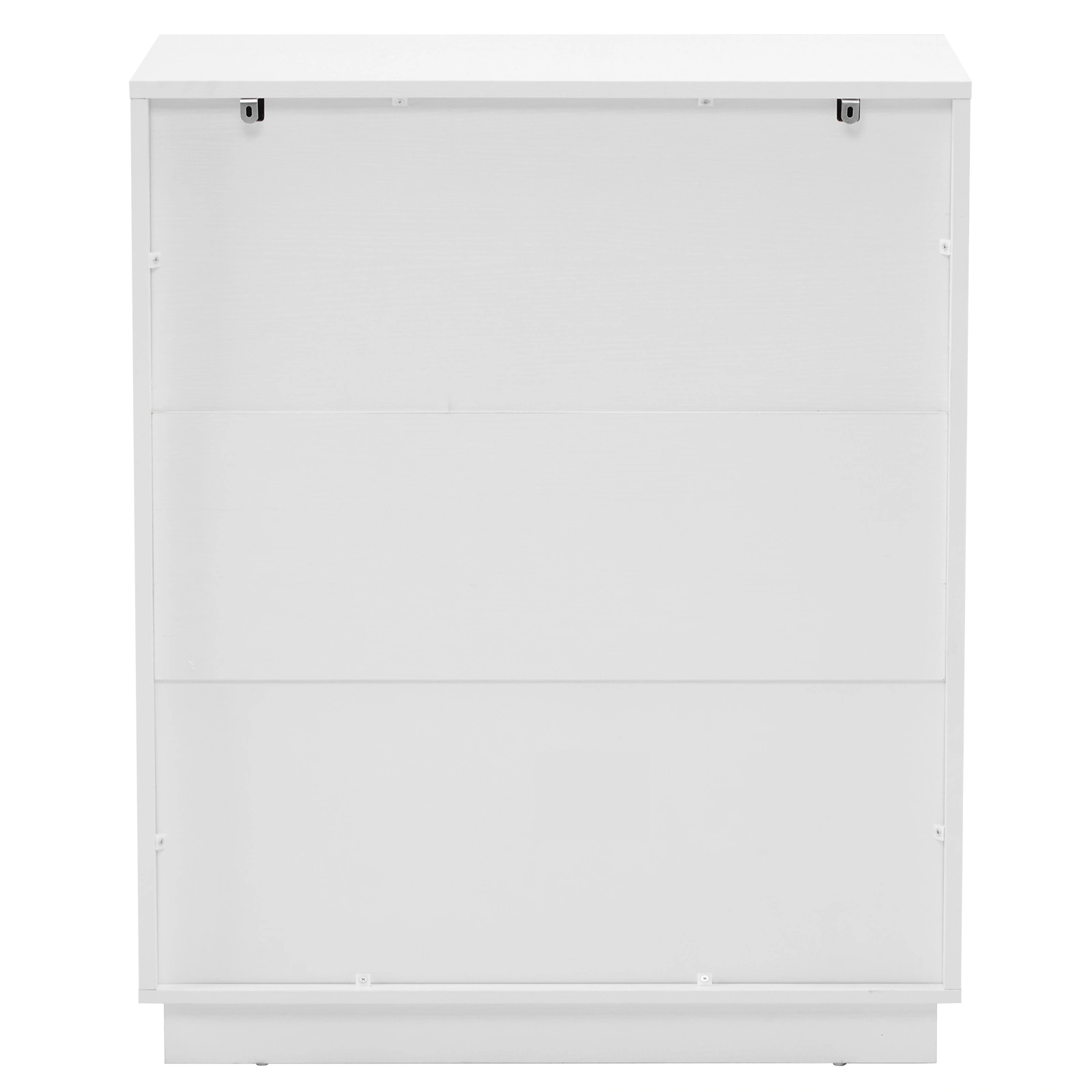 White P2 Particle Board and Density Board 724194cm Wavy Pattern Drawer Front Four-Level Five-Drawer Cabinet view 3