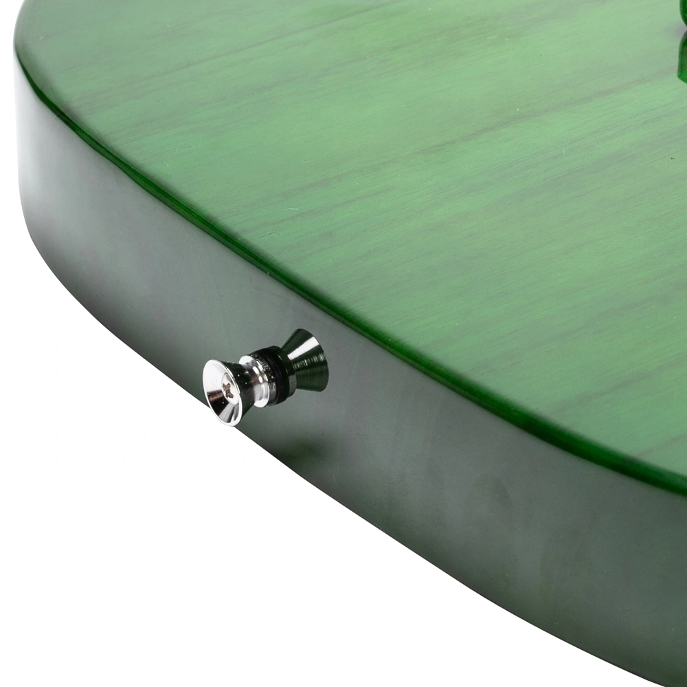 GTL Maple Fingerboard Electric Guitar (Green) Bag Strap Paddle Cable Wrench Tool view 15