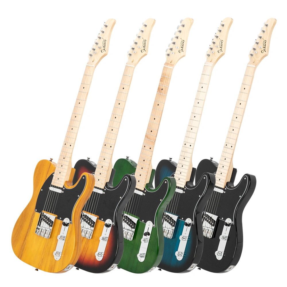 GTL Maple Fingerboard Electric Guitar (Green) Bag Strap Paddle Cable Wrench Tool view 22
