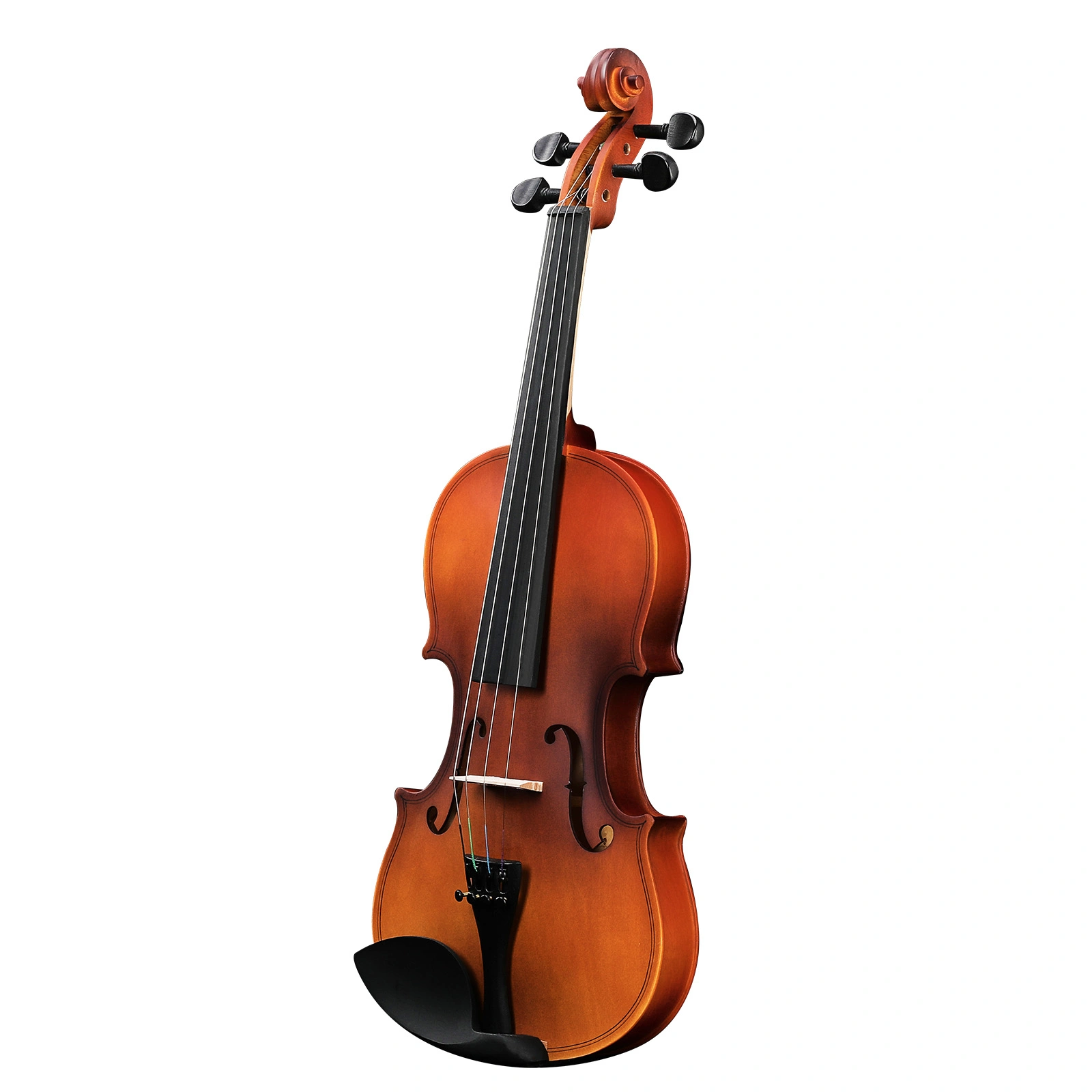 Brand new 4/4 acoustic violin set (includes case, bow, rosin, tuner, shoulder rest, strings, and tone marks) view 3