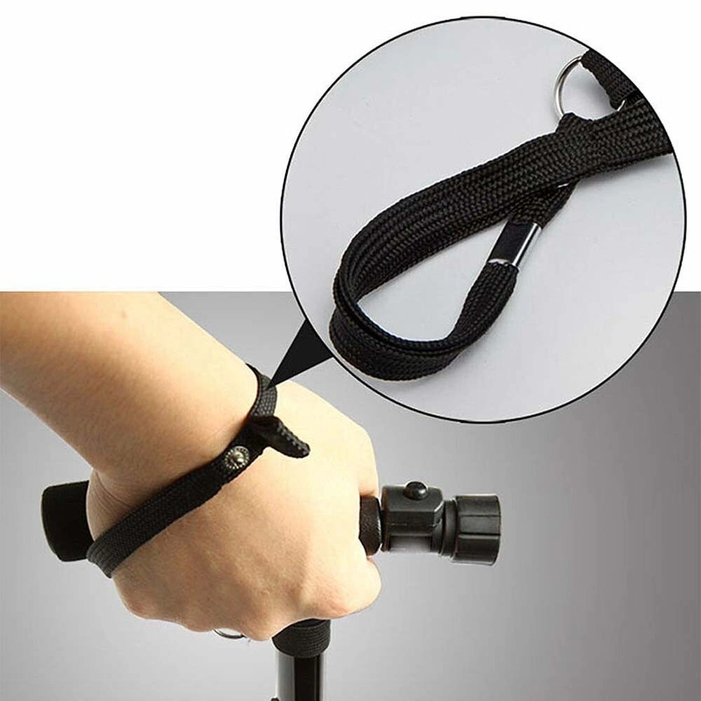 5-Levels Adjustable Height Walking Stick Portable Foldable Cane Travel Camping Hiking Walking Cane w/LED Light (US Logistics For USPS/DHL/Fedex/UPS. No designated logistics accepted,TK/TMEU only For self-pickup) view 6