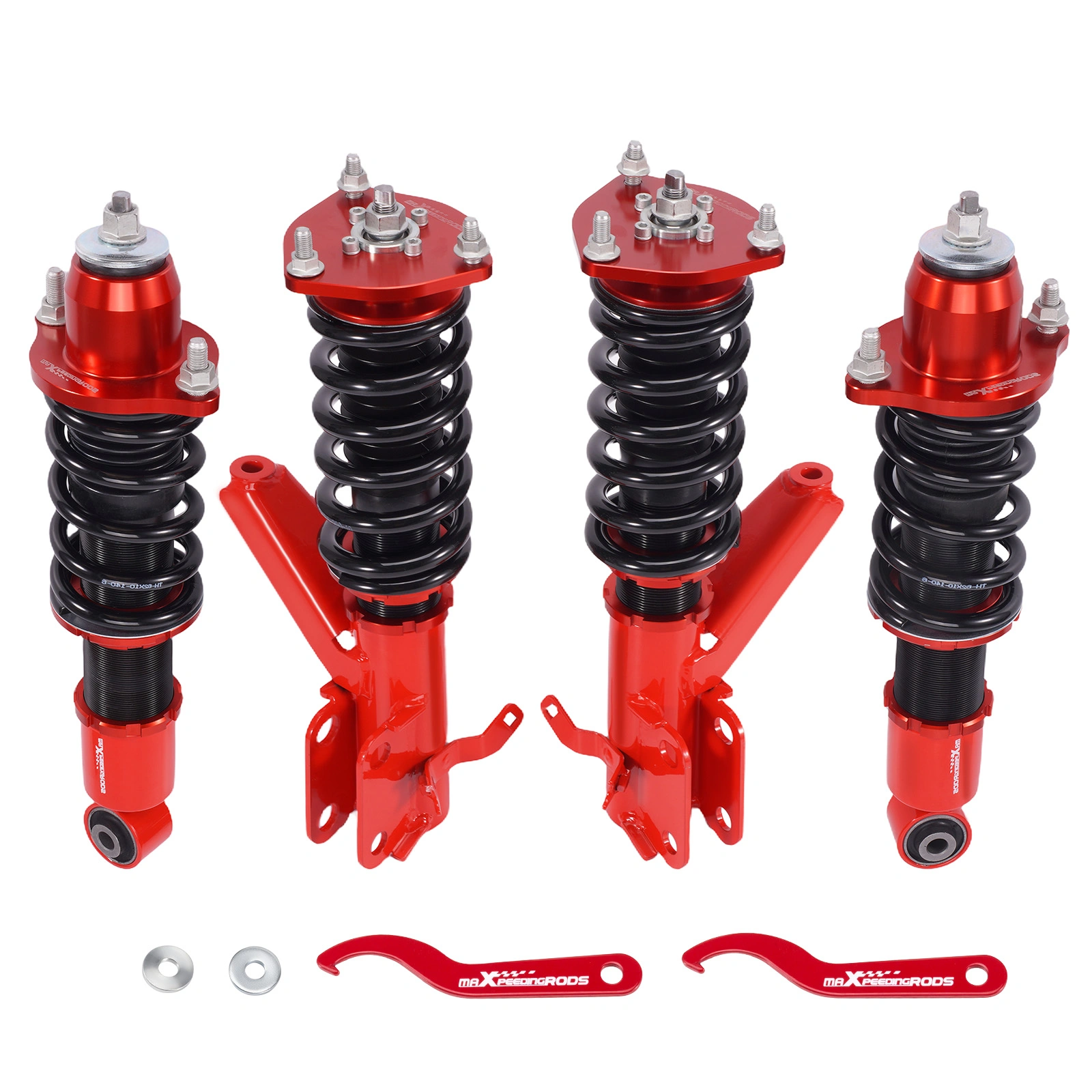 Coilover Suspension Lowering Kit for Honda Civic 7th Gen 2001-2005 EM2 ES ET - Adjustable Street Coilovers