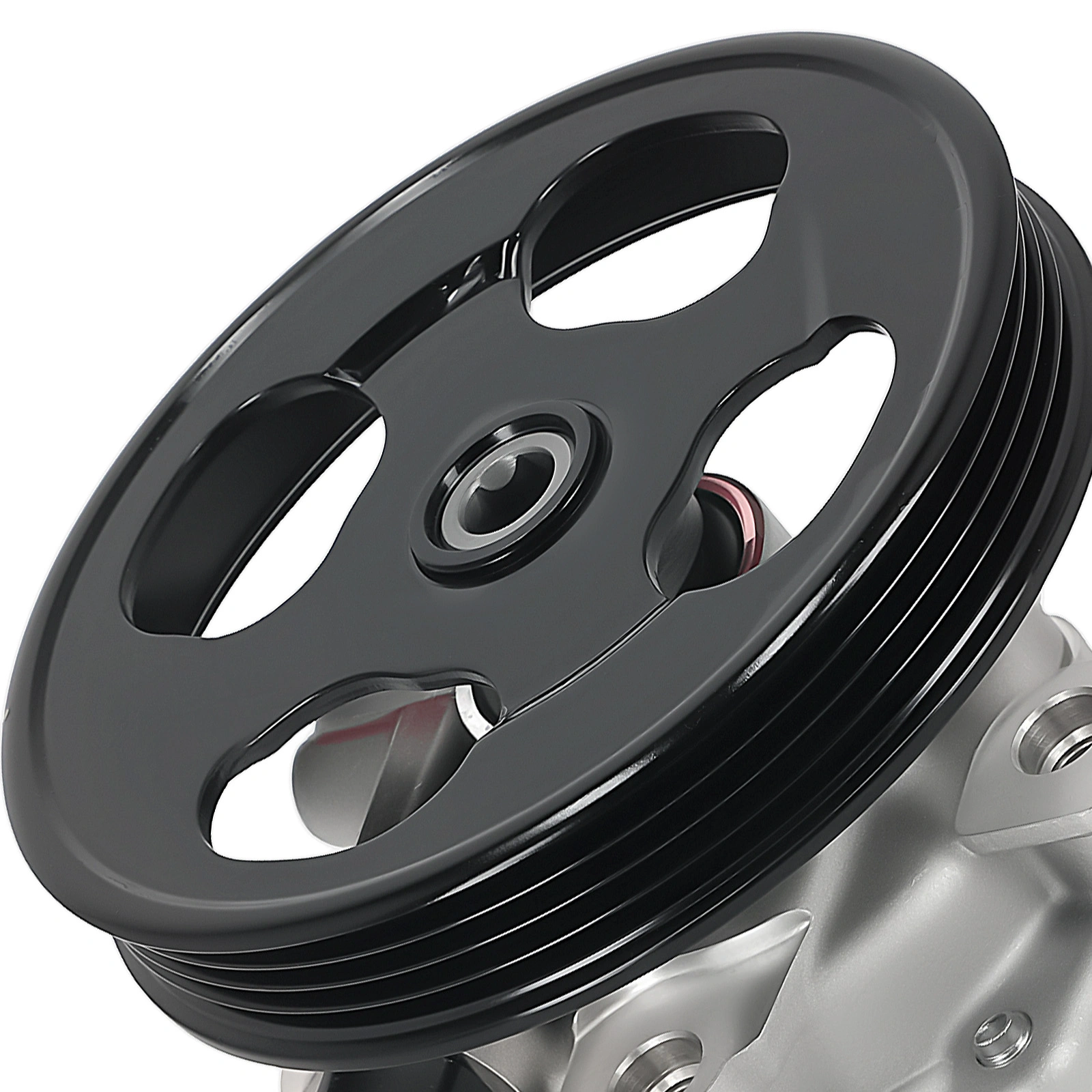 Aluminum Power Steering Pump w/Pulley fit for Toyota Tundra SR5 2000-2004 96-5280 view 5