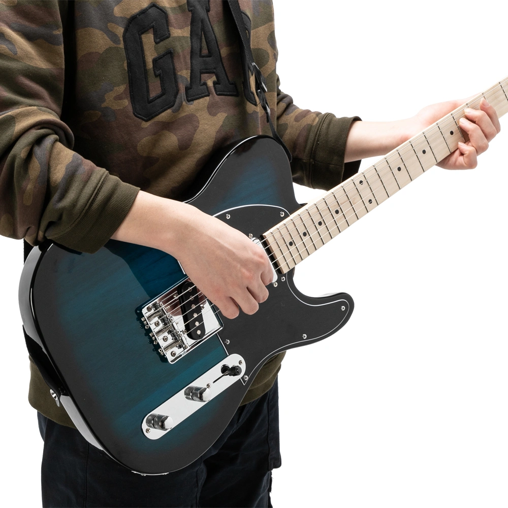 Maple Fingerboard GTL Electric Guitar SS Pickup Blue view 20