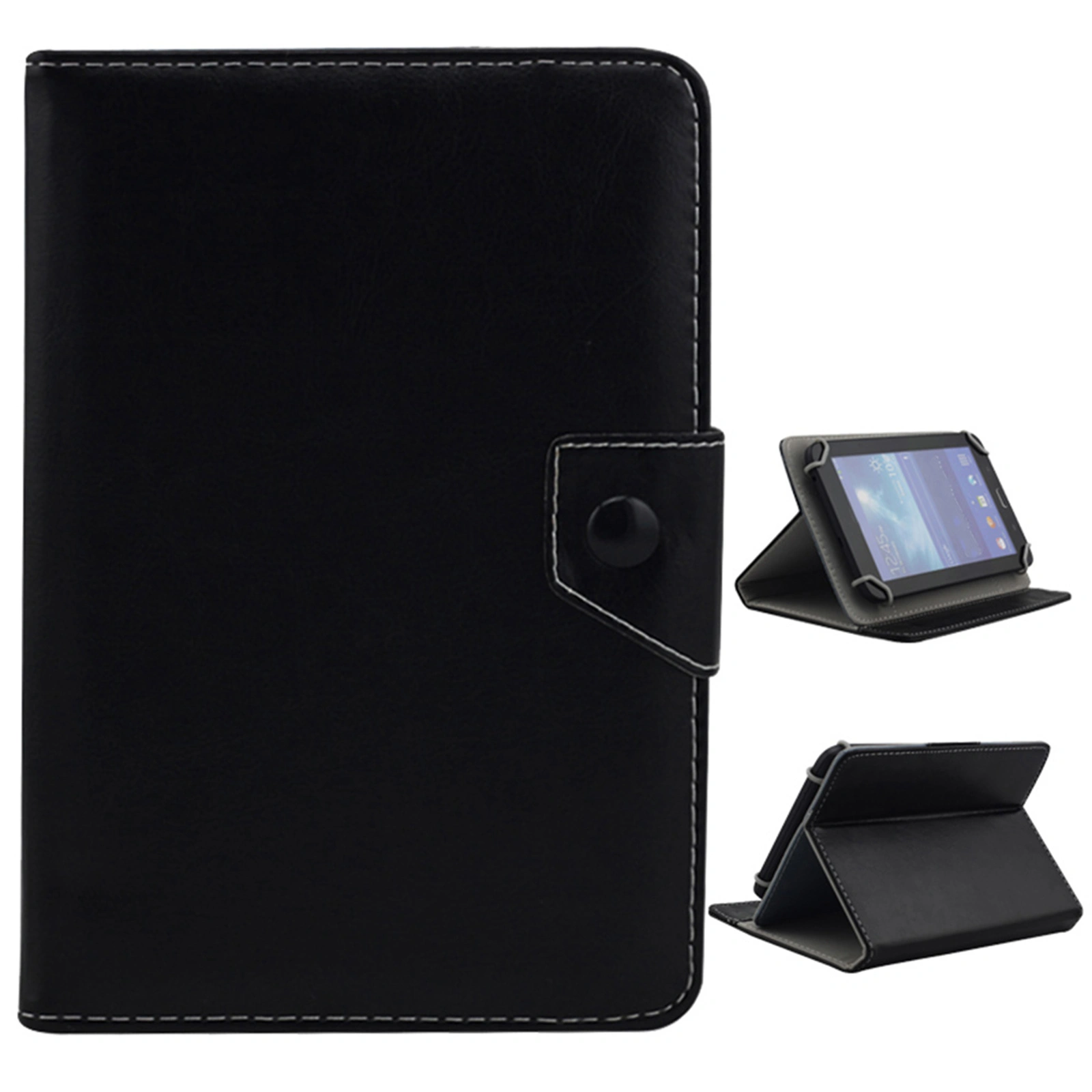 Universal Folding Leather Case Cover for Amazon Kindle Fire 7 Inch Tablet - Protective Sleeve