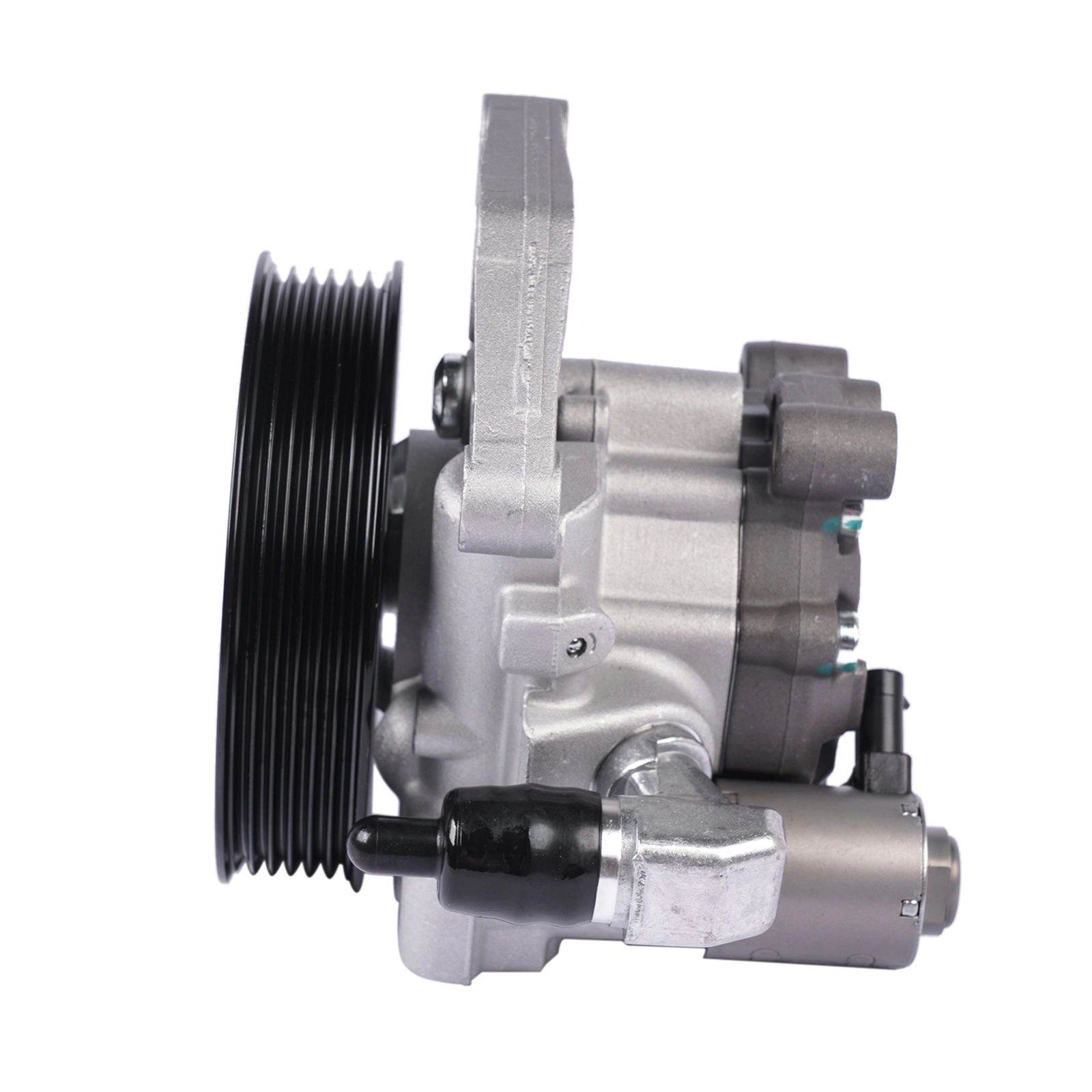 Front Power Steering Pump Fits for Mercedes-Benz E350 3.5L V6 E550 5.5L V8 2010-2011 Sedan 4-Door Silver 1Pc view 3