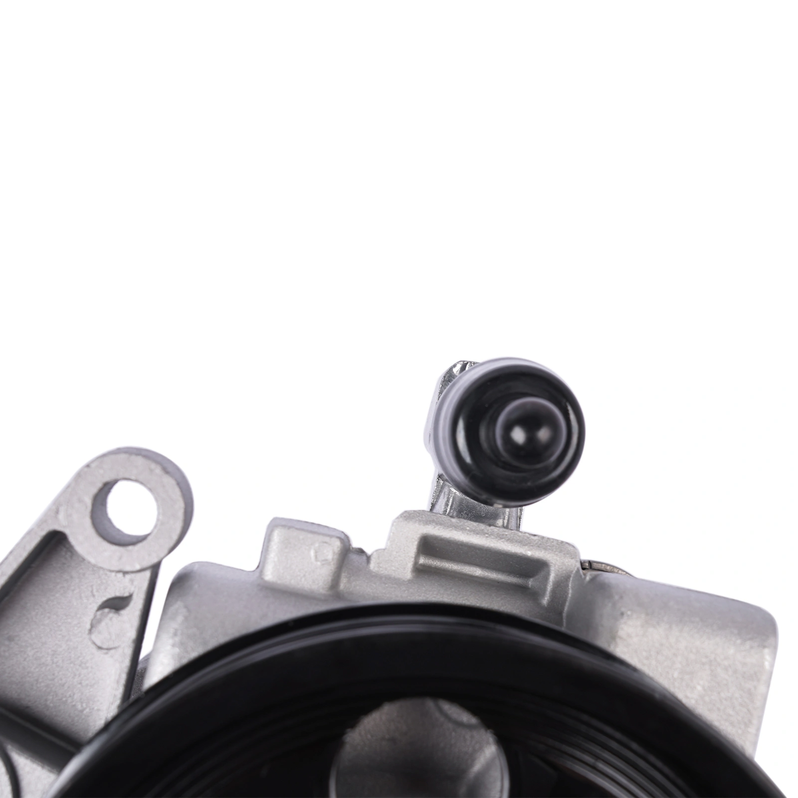 Front Power Steering Pump Fits for Mercedes-Benz E350 3.5L V6 E550 5.5L V8 2010-2011 Sedan 4-Door Silver 1Pc view 9