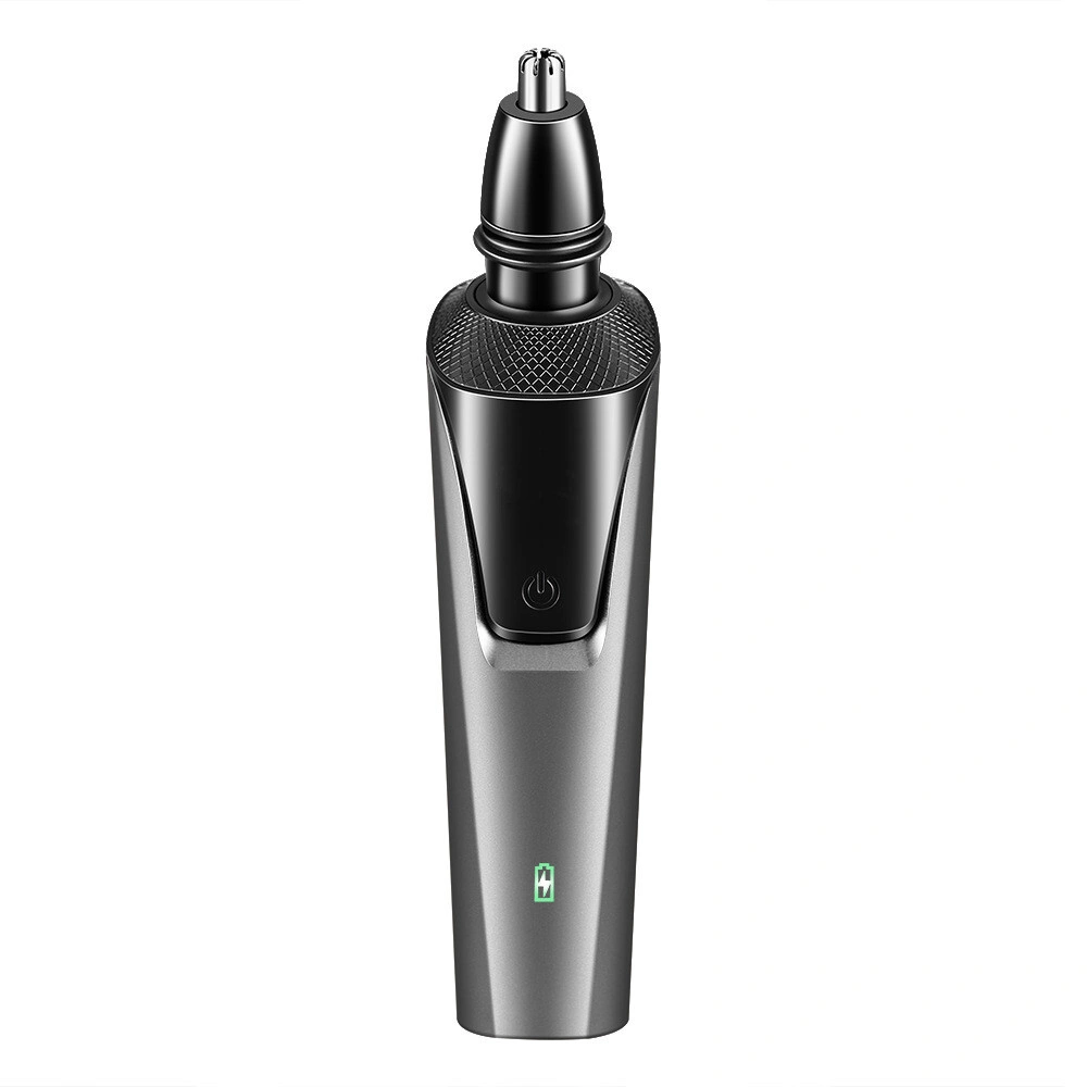 USB Rechargeable 3-in-1 Men's Beard Trimmer, Nose Hair & Cheek Shaver, Professional Electric Grooming Clipper view 2