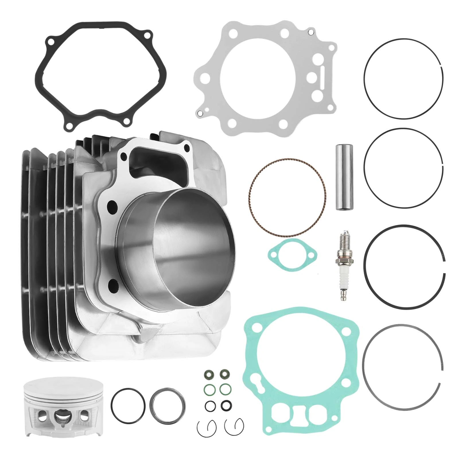 90mm Cylinder Piston Ring Gasket Top End Rebuild Kit for Honda Foreman 4