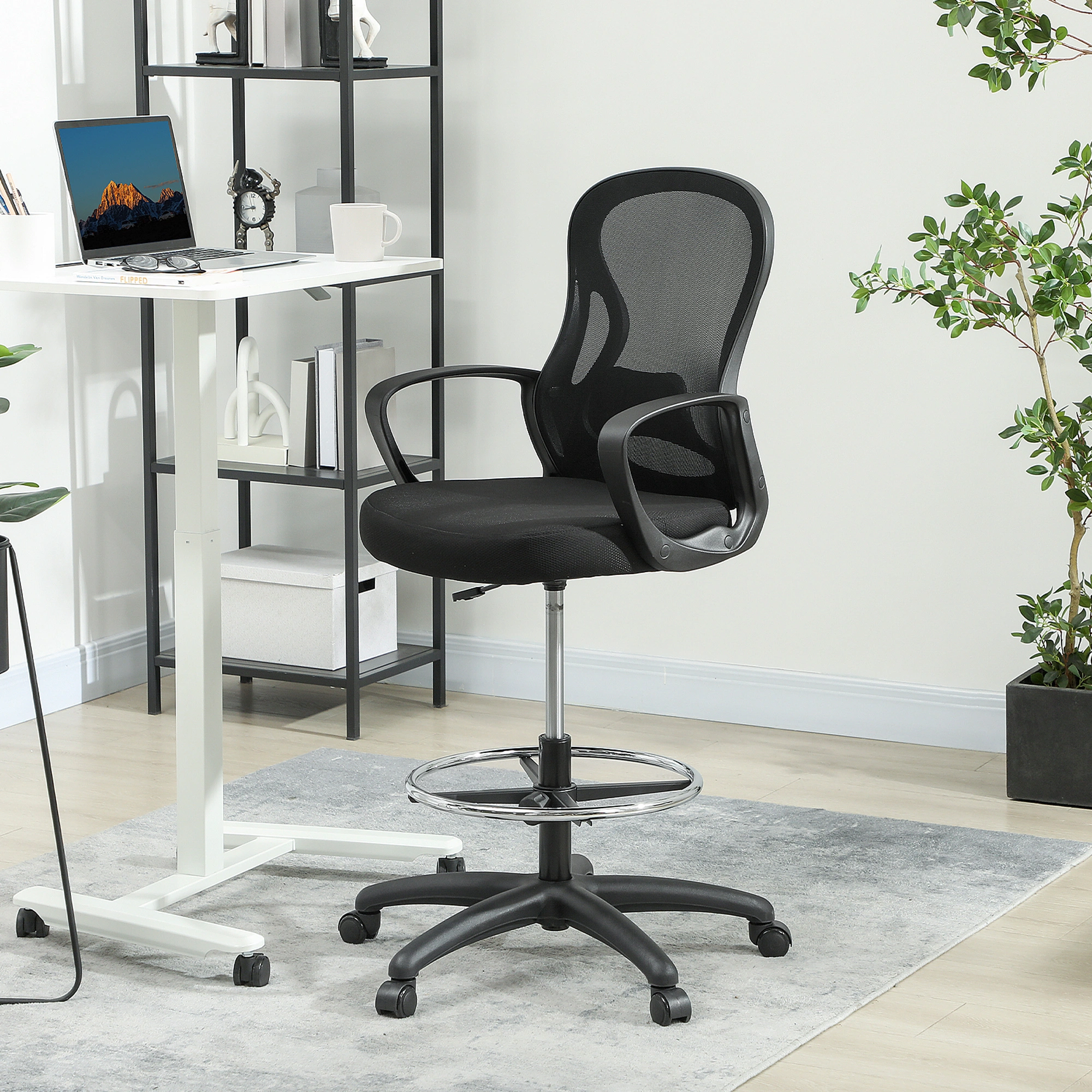 Power Riser Recliner Chair, Electric Lift Reclining Chair with Heat & Massage, Padded Arms, Large Seat for Living Room