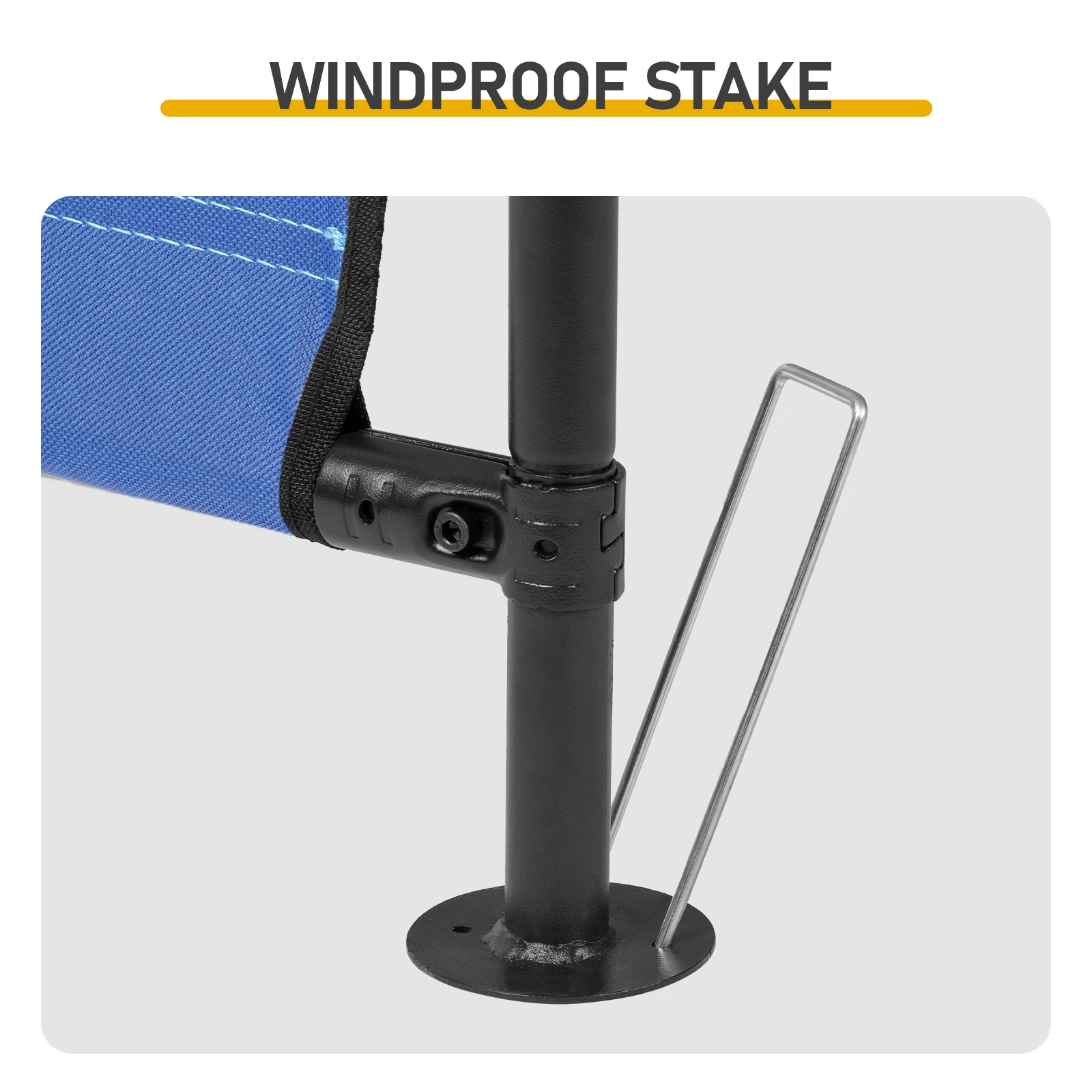 4*4*3.3FT Black Iron Pipe PVC Coated Polyester Tarpaulin Waterproof and UV-resistant Blue Pet Tent. Tarpaulin bottom is sewn together; top has Velcro closure view 11