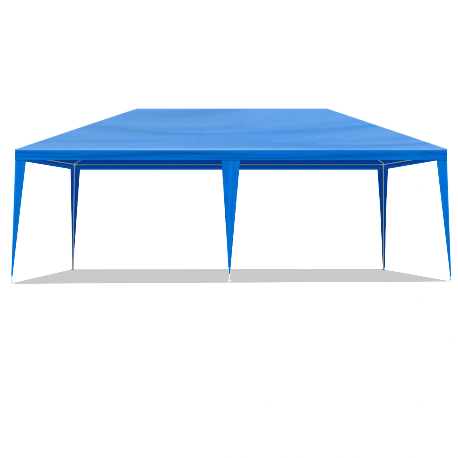 10'x20' Outdoor Party Tent with 6 Removable Sidewalls, Waterproof Canopy Patio Wedding Gazebo, Blue view 7