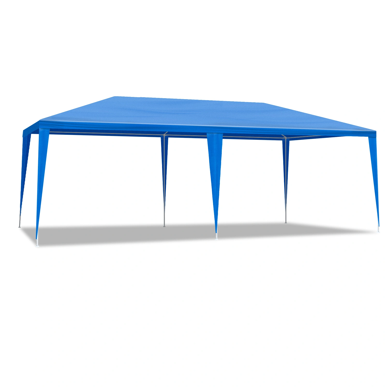 10'x20' Outdoor Party Tent with 6 Removable Sidewalls, Waterproof Canopy Patio Wedding Gazebo, Blue view 8