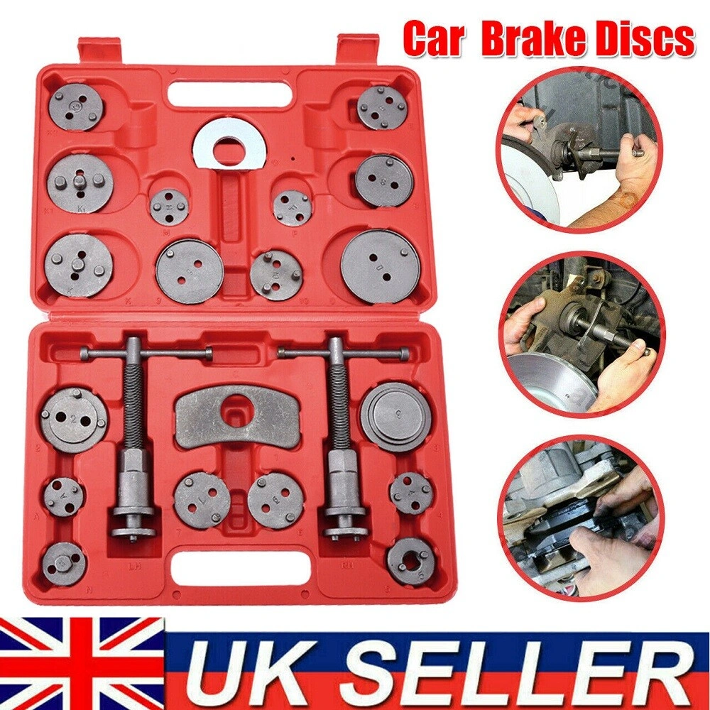 23pc Brake Caliper Piston Wind Back Tool Kit Set for Car Auto Universal Disc Brake