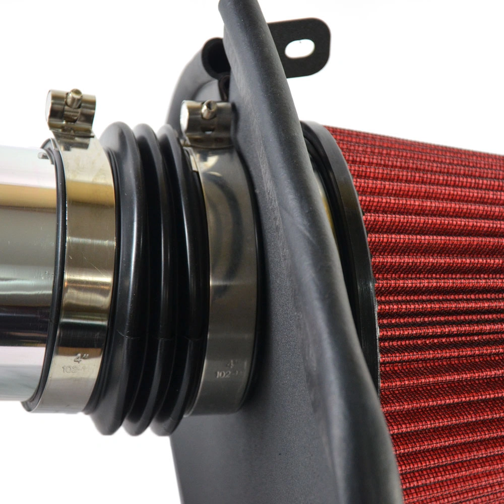 Intake Pipe with Air Filter for Dodge 2005-2010 V8 5.7L/6.1L Red view 14