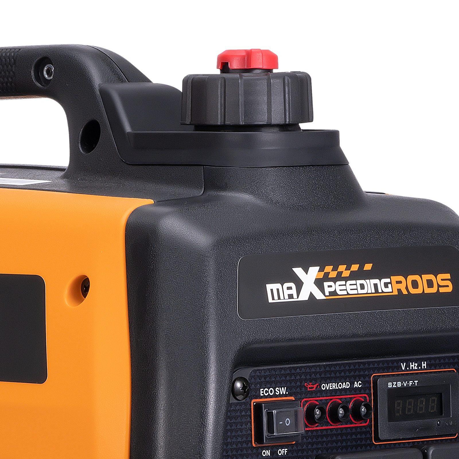 3KW Petrol Inverter Generator Portable Quiet 4-Stroke Suitcase for Camping RV view 2