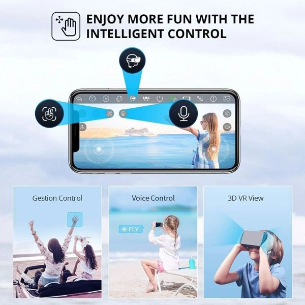 V13 RC Drone 6K HD Dual Camera WiFi FPV Foldable Quadcopter Camera Drone,2 Battery.Logistics is randomly sent by GOFO/UPS/USPS/FEDEX/UNI view 11