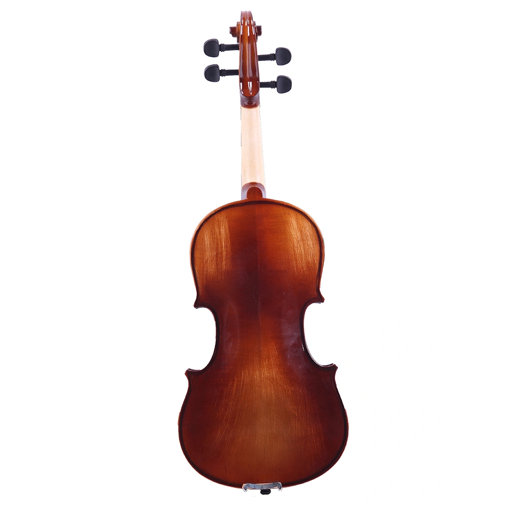 GV201 4/4 Classic Solid Wood Violin Case Bow Violin Strings Rosin Shoulder Rest Electronic Tuner view 14