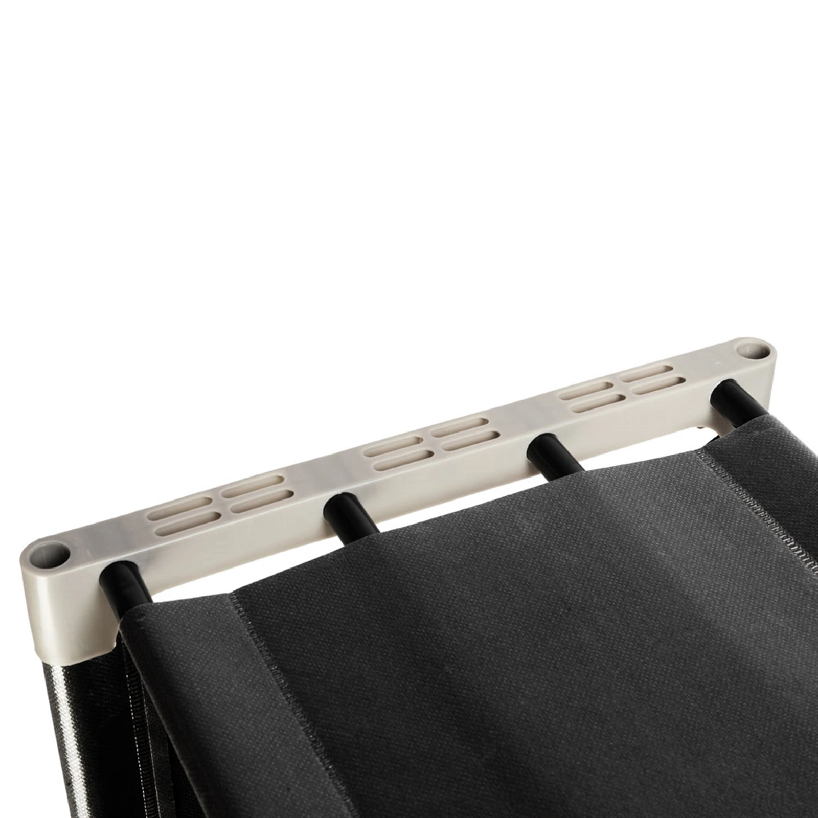 Multifunctional Assembled 3 Tiers 6 Compartments Storage Shelf Black view 6
