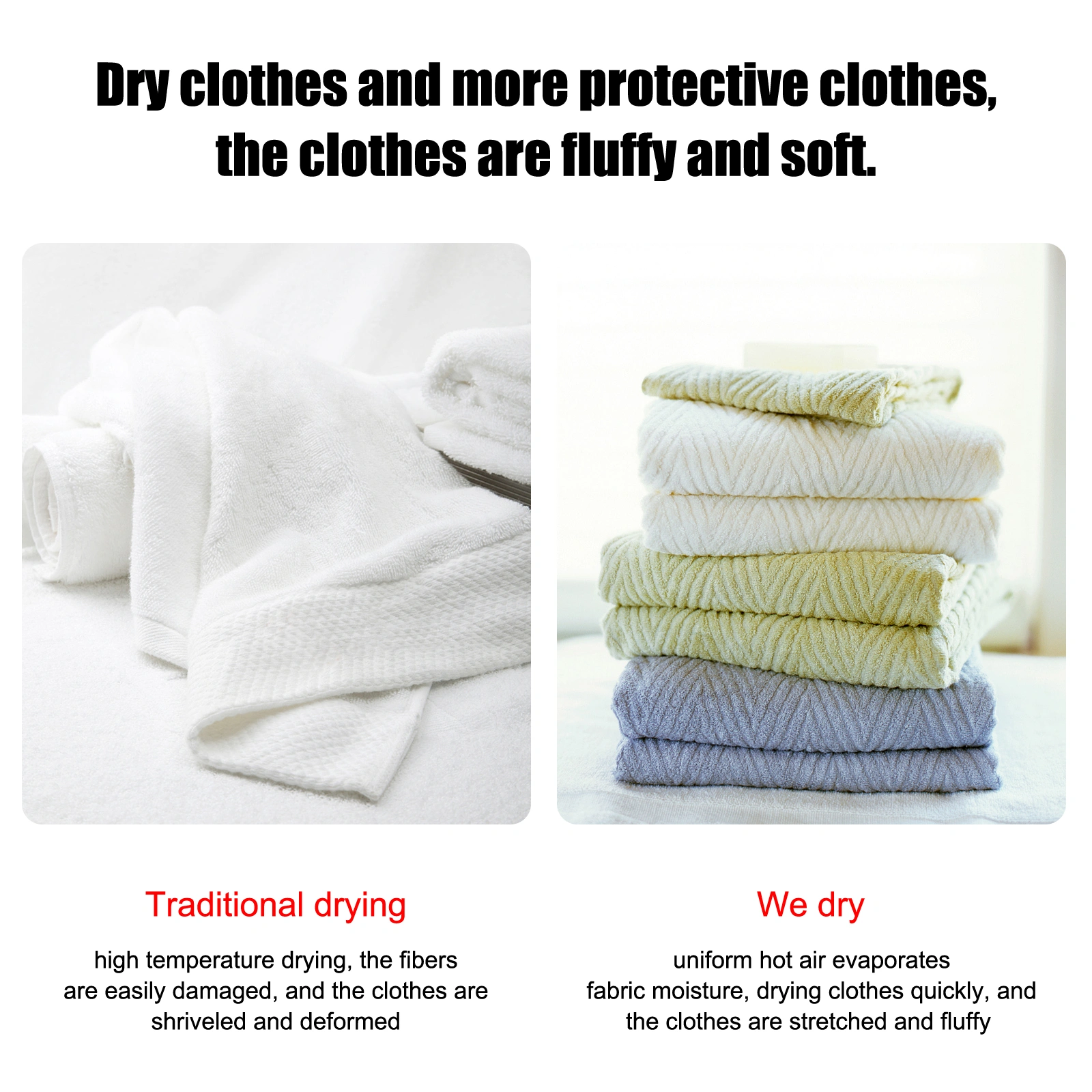 GYM25-78 Compact Portable Household clothes Dryer 1.6cuft with Stainless Steel Drum Black and White 120V MECHANICAL Control ETL Certification view 31