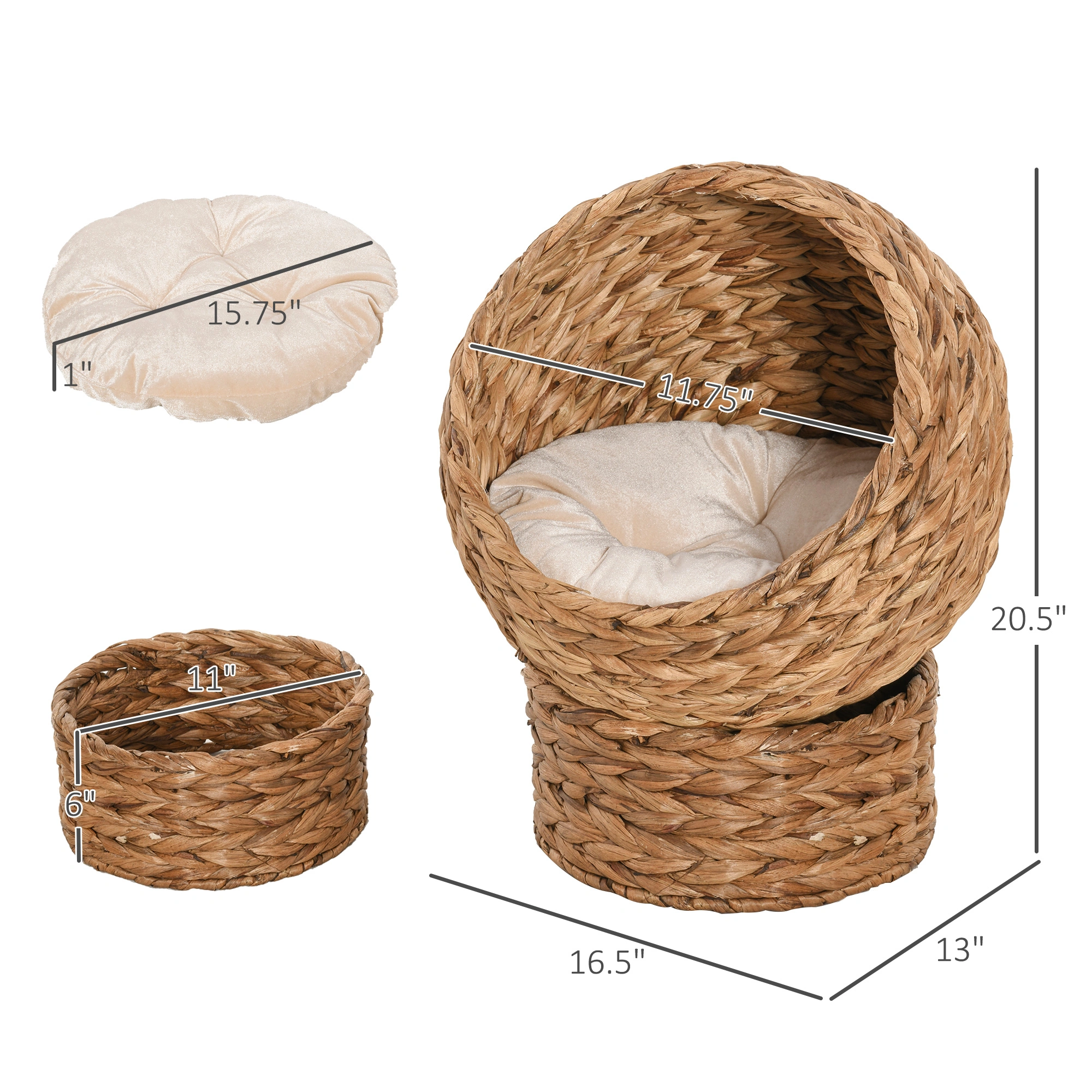 Pet Cat Bed/Cat House view 3