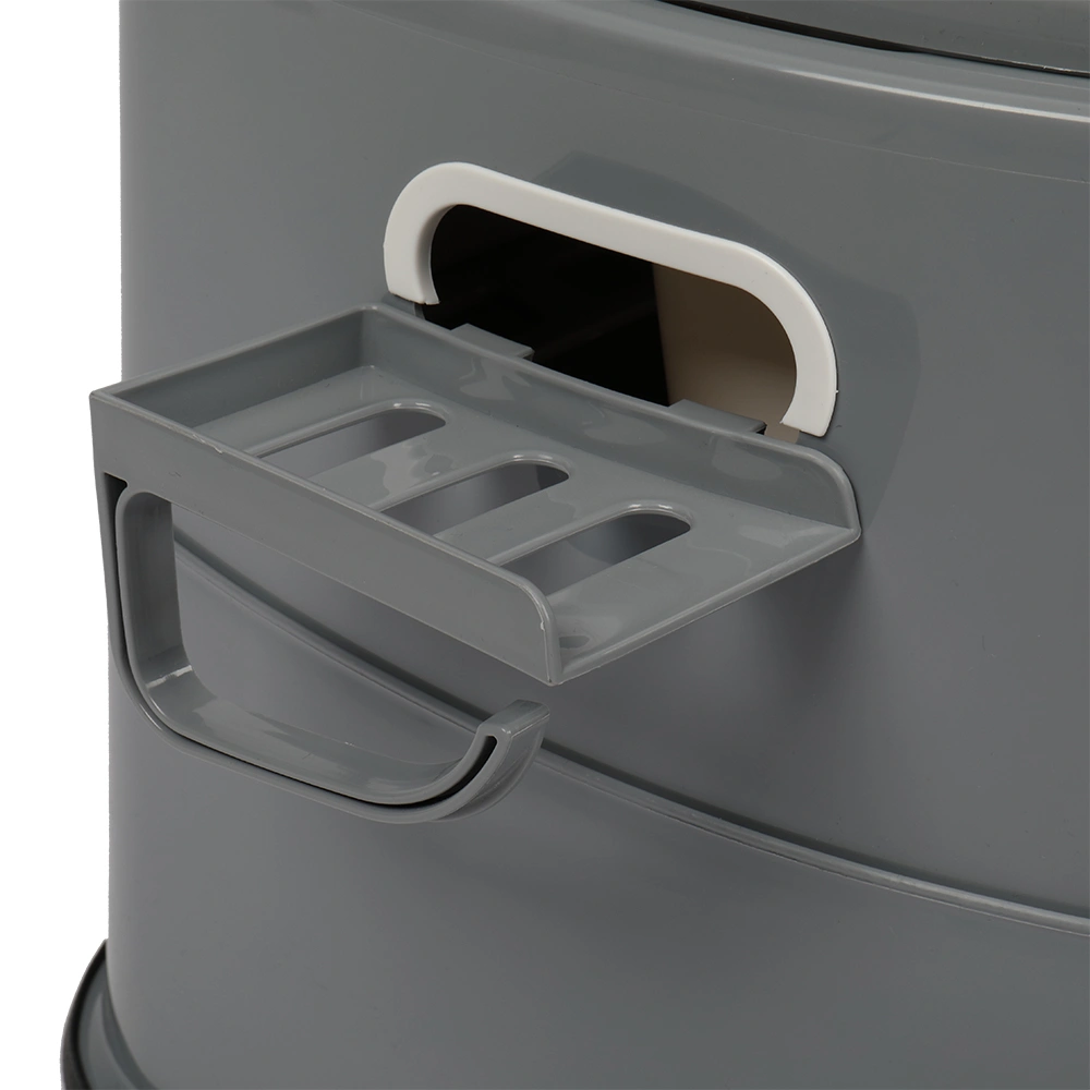 Portable Toilet with Non-slip Mat Grey view 12