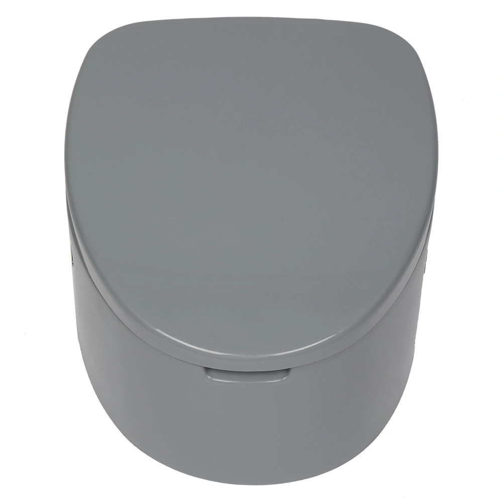 Portable Toilet with Non-slip Mat Grey view 6