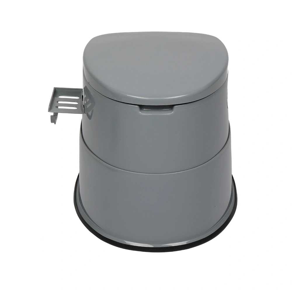 Portable Toilet with Non-slip Mat Grey view 8