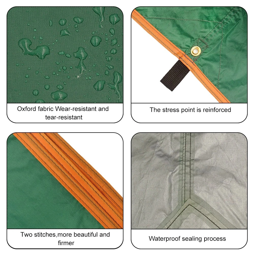 Waterproof Flysheet Groundsheet Camping Tarp Shelter Alas Tent Floor Sheet Awning view 4