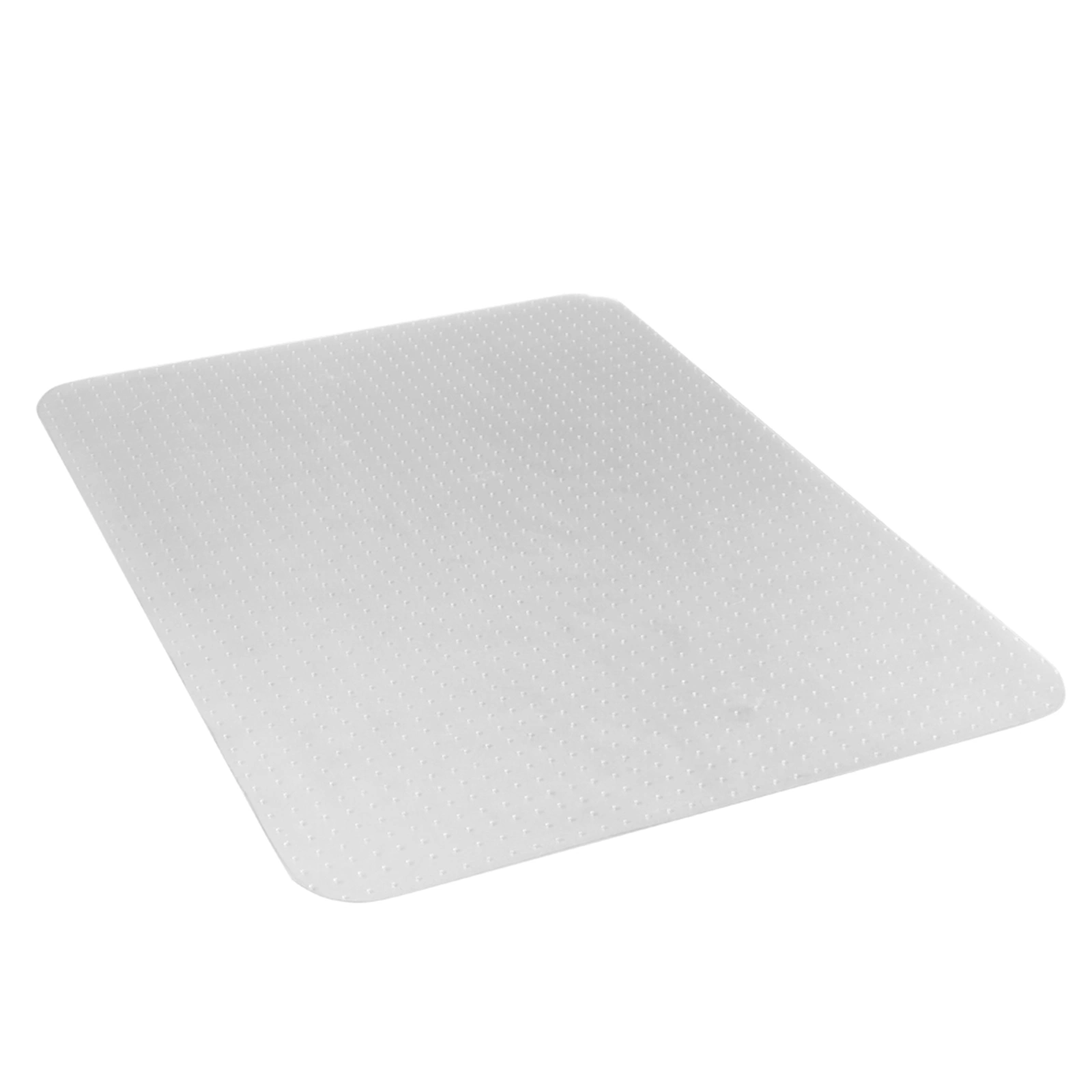 PVC Rectangle Floor Protection Mat Chair Mat with Nail Transparent view 3