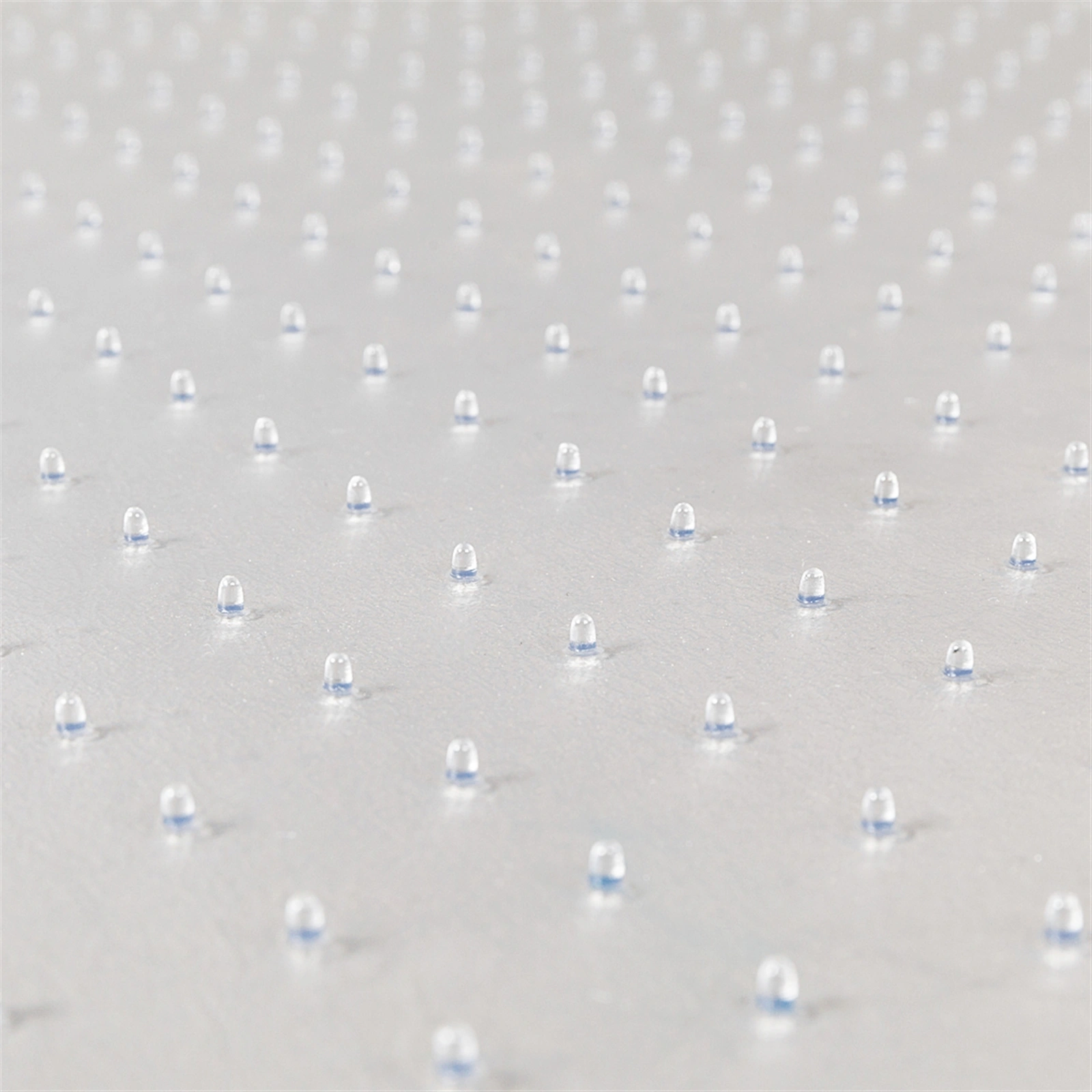 PVC Rectangle Floor Protection Mat Chair Mat with Nail Transparent view 7