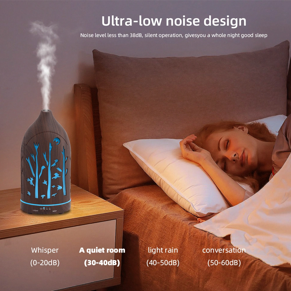 200ml Essential Oil Diffuser for Home 7 LED Color Changing, Ultra Quiet, BPA-Free, Perfect for Office & Relaxation view 15