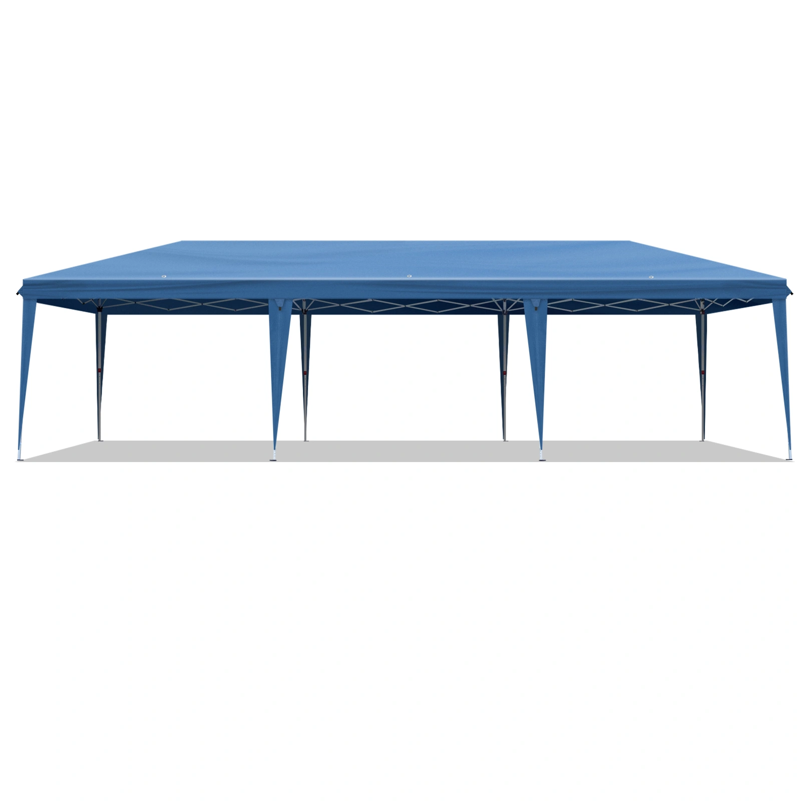 10x30ft Pop Up Canopy Tent, Portable Instant Canopy with 8 Sidewalls, Outdoor Event Canopy for Party Wedding Birthday, Blue view 6