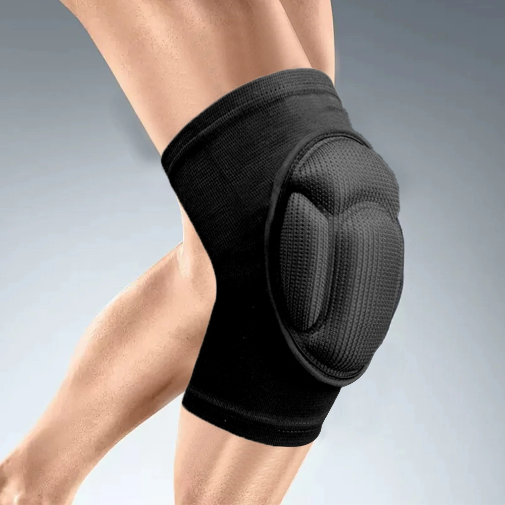 1 Pair Professional Knee Pads Comfort Cushioned Leg Guards Construction Work Safety view 2