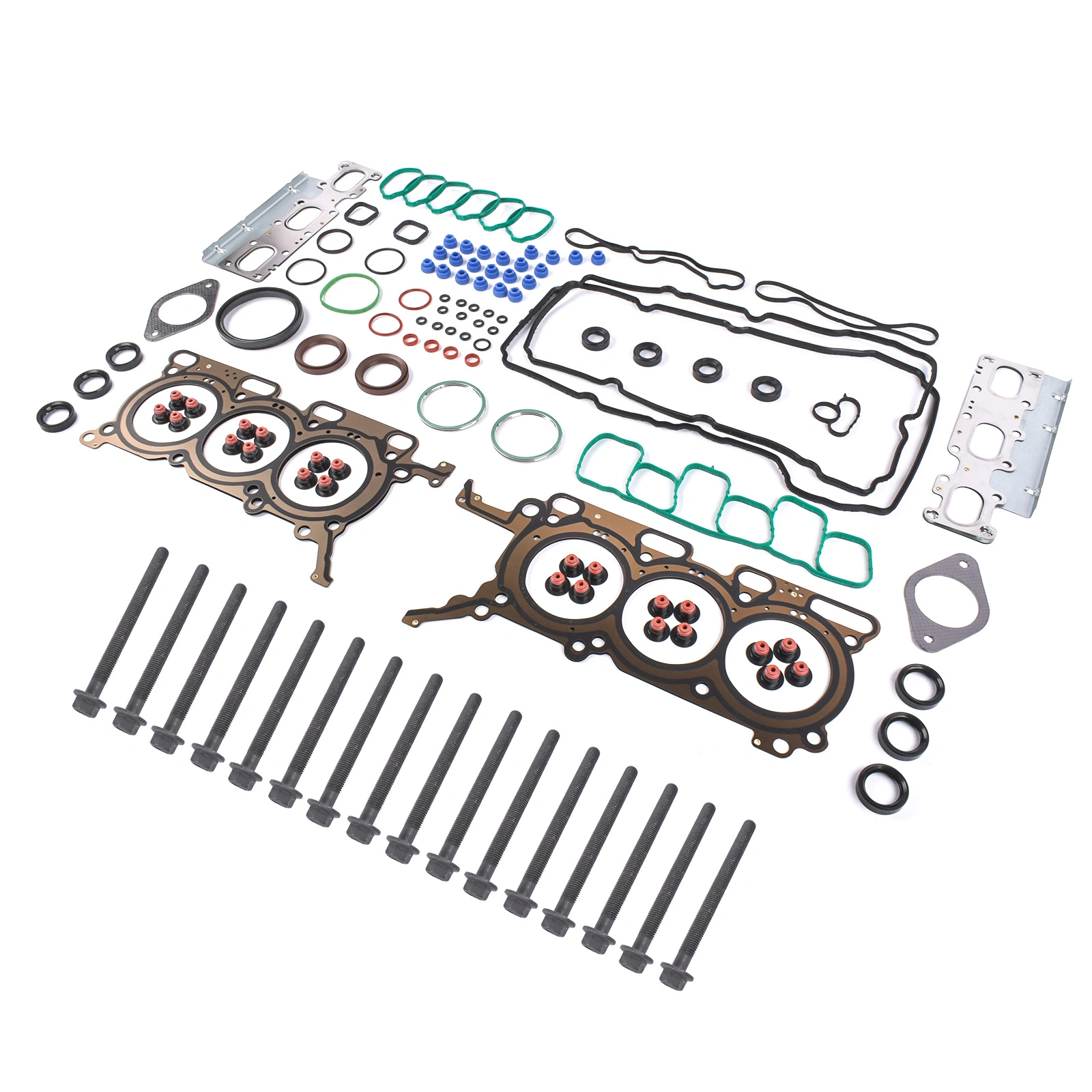 Engine Full Gasket Set w/ Head Bolts Replacement for 2011-2018 Ford Edge 3.5l # 7E5Z7H469C view 3