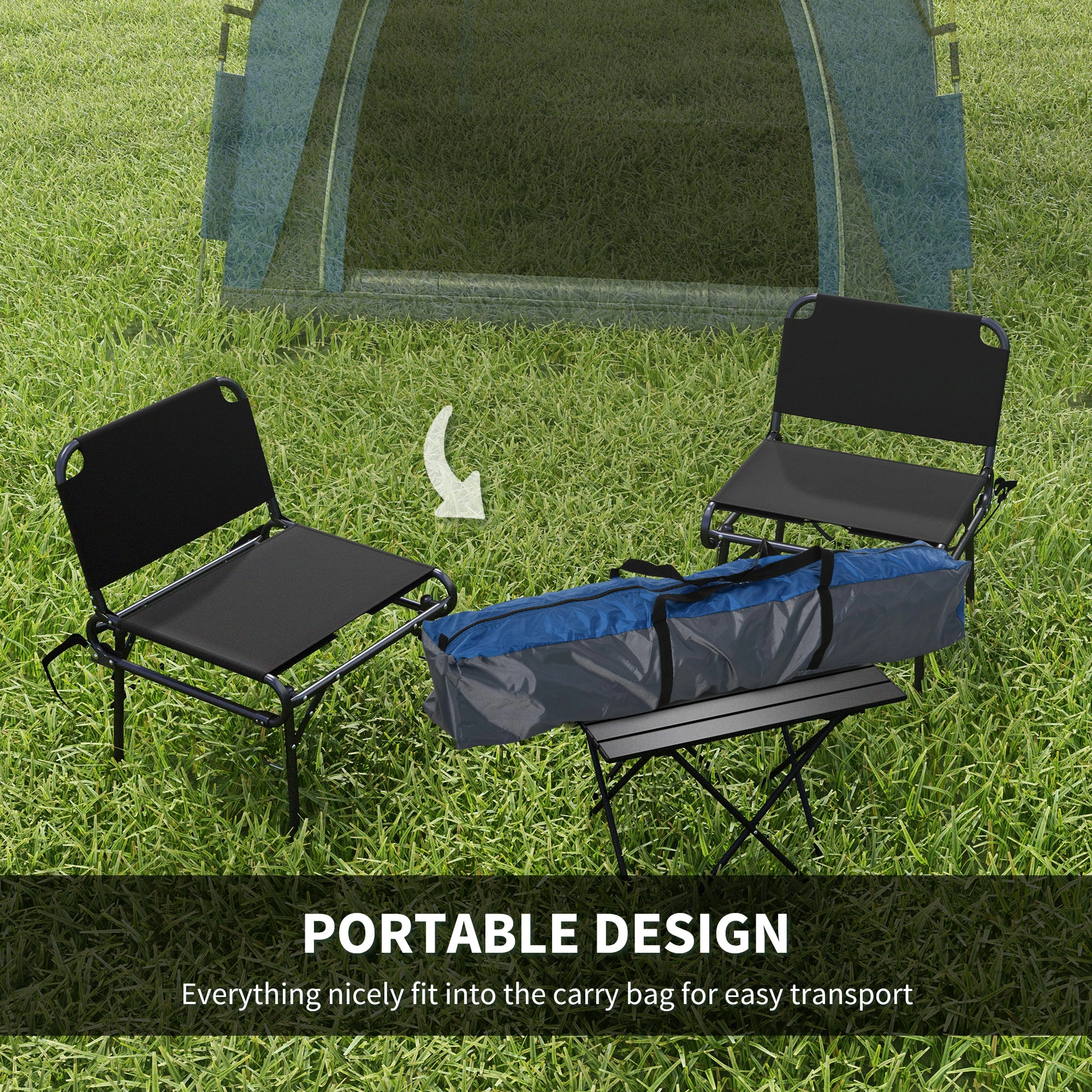 Camping Tent Outdoor Waterproof Portable Pop-up Shelter Backpacking Hiking Shelter view 2