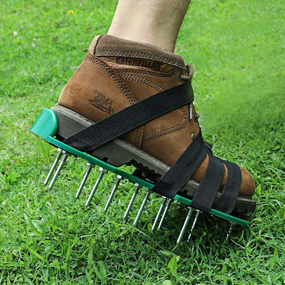 Black 40mm Spiked Floor Trimming Shoes - Studded Nail Spikes for Self Screed Resin Tiling view 5
