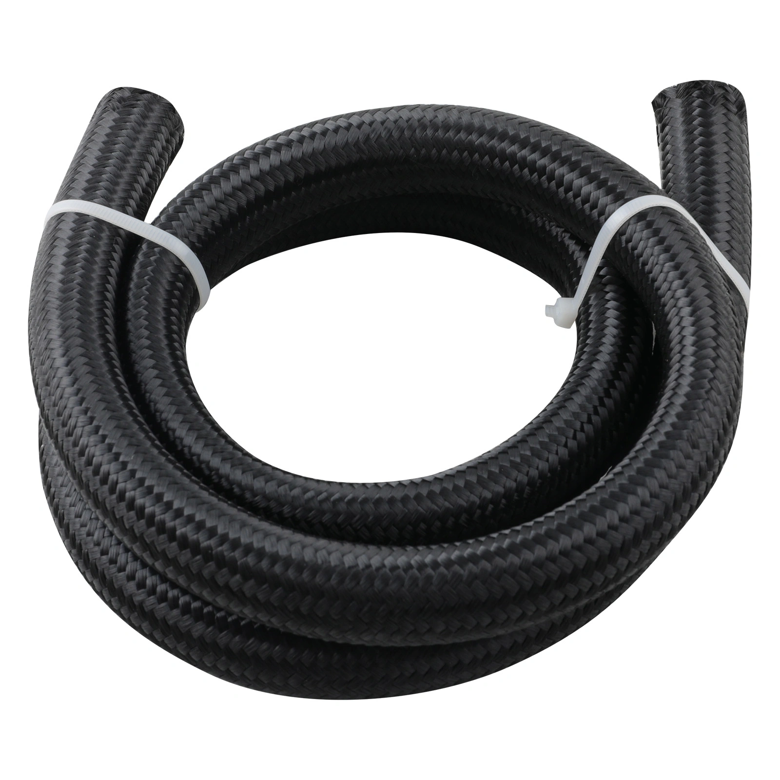 AN16 16AN AN-16 Nylon Steel Braided Oil Fuel Gas Radiator Line Hose 500psi view 2