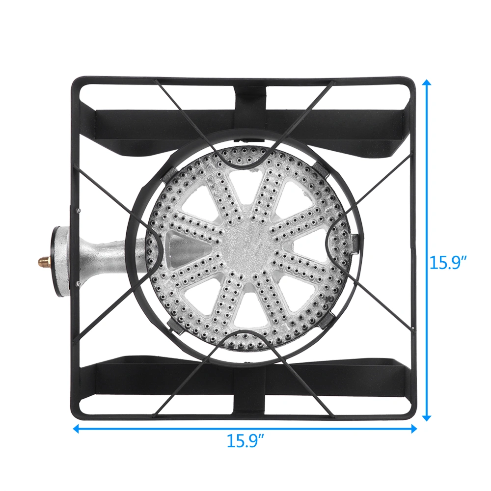 Ef41-54 Outdoor Furnace With Square Furnace 20W BTU Head Diameter 26cm With 1.2m Leather Pipe With 0-20psig High Pressure Valve view 10