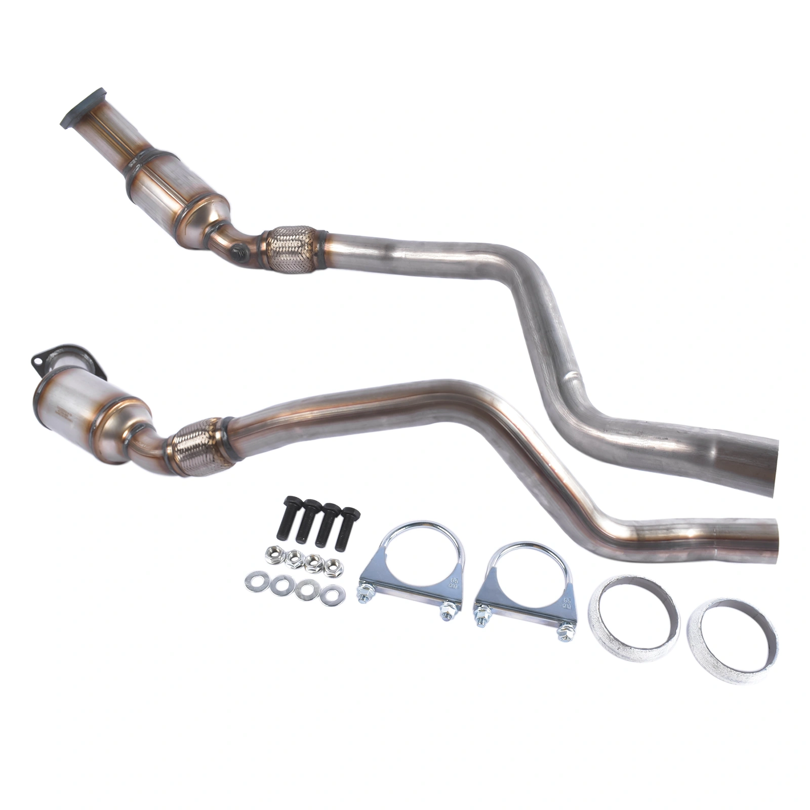 Left & Right Catalytic Converter Replacement for Chrysler 300 Dodge Magnum Charger 5.7L V8 RWD 2005-2007 view 4