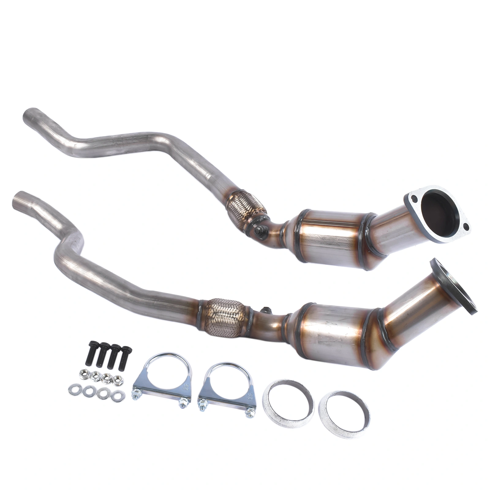 Left & Right Catalytic Converter Replacement for Chrysler 300 Dodge Magnum Charger 5.7L V8 RWD 2005-2007 view 7