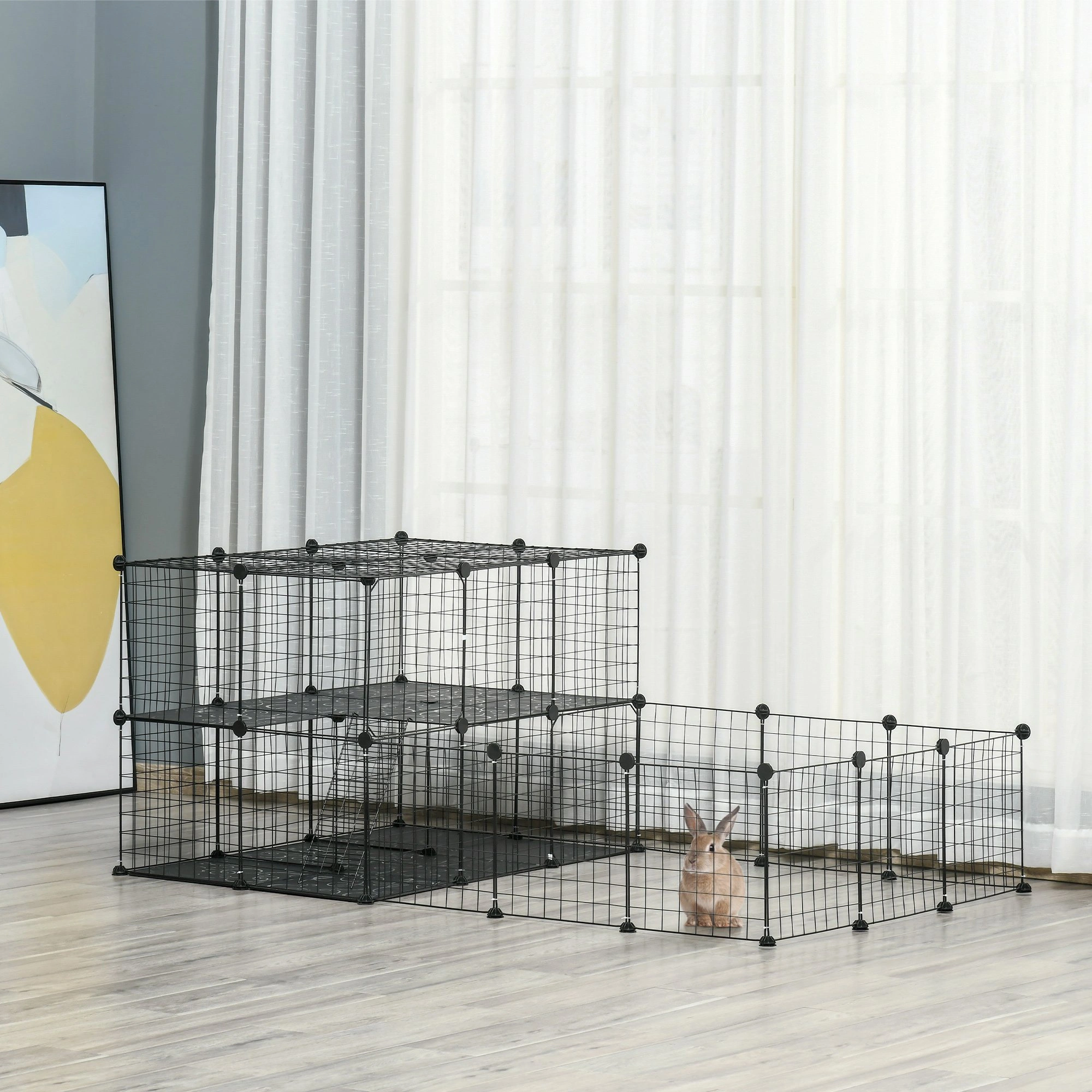 Pet Playpen DIY for Rabbit Chinchilla Hedgehog Guinea Pig