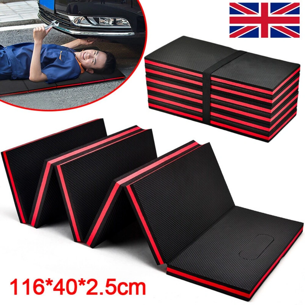 3 in 1 EVA Foam Mechanics Kneeling Mat, Large Folding Garage Mat 30mm Thick, Heavy Duty for Laying Work view 4