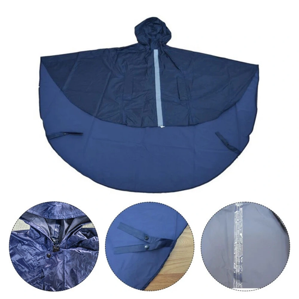 Wheelchair Waterproof Poncho Rain Cover with Hood, Disability Aid Rain Mac Coat for Outdoor Use view 5