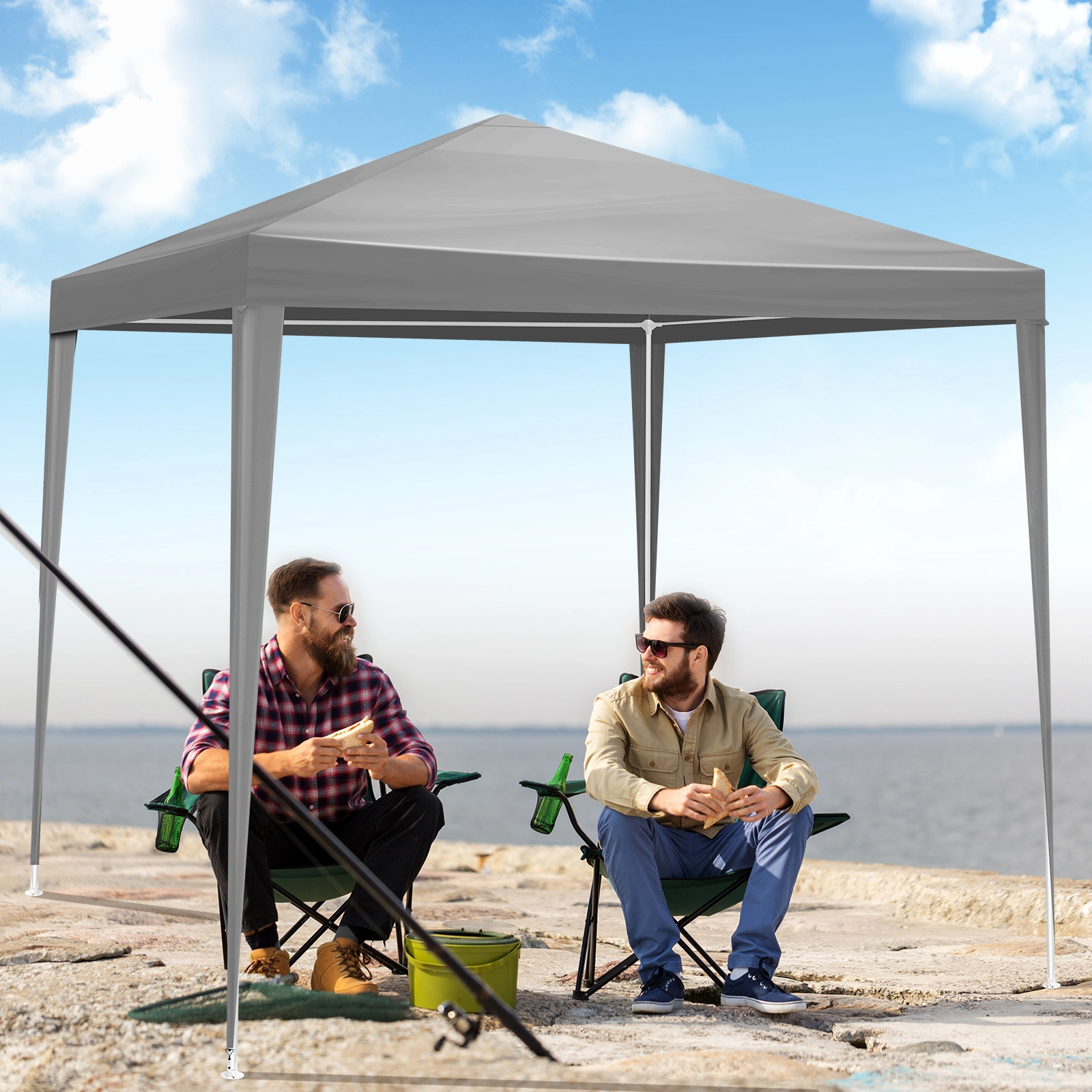 6.5x6.5FT Four Sides Portable Party Tent view 10